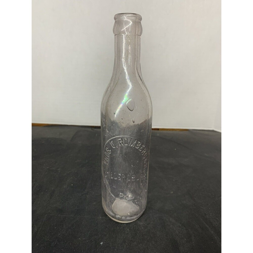 Thos. O. Romberger Embossed Soda/Beer bottle Millersburg PA